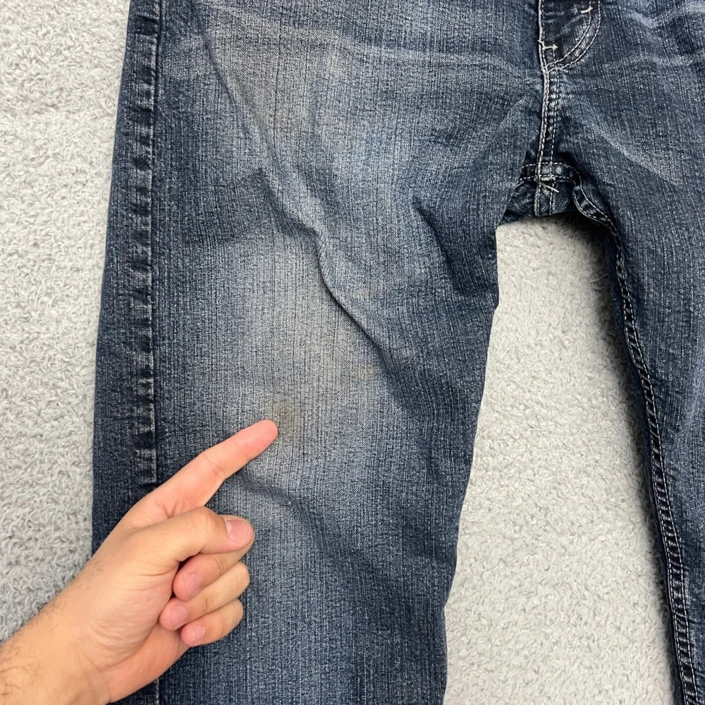 Levi's 505‎ Jeans Mens 38x30 Regular Fit Blue Excellent Straight Leg Denim